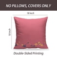thumbnail image 2 of LALILO Throw Pillow Covers Pink Minimal Geometric Cover Future Cushion Cover 18" x 18", 4401 Pack, 2 of 6