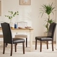 thumbnail image 2 of Juego de 2 sillas de Comedor, sillas Modernas de Mesa de Cocina con Patas de Madera y Asiento Acolchado para Comedor, Cocina, Sala de Estar, Restaurante, 2 of 2