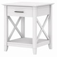 thumbnail image 4 of Bush Furniture Key West Nightstand, Pure White Oak, 4 of 6