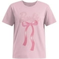 thumbnail image 3 of Barbie Women's Coquette Graphic Short Sleeve T-Shirt, 3 of 3