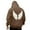 Brown, variant on Winter Graphic Pullover Hoodie With Angel Wing Print Design Lined Soft Comfortable Warm Zip Up Jacket For Casual Streetwear