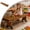 Brown, variant on Thick Bench Cushion Thick Linen Non- Seat Pad with Zipper Removable Cover for Patio Garden Swing Porch, Window Chair Furniture Cushion for Indoor, Outdoor