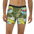thumbnail image 6 of Sigee Surfing Dinosaur for Men's Boxer Briefs,Moisture Wicking and Breathable Small, 6 of 9