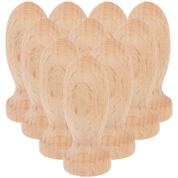 unbranded 10 Pcs Blank Doll Mini Peg People for Crafts Clothes Toddler