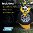thumbnail image 6 of Camco Curved Trailer-Aid with Chock and Pad, Compatible with Trailers Up to 20,000 lb (44436), 6 of 7