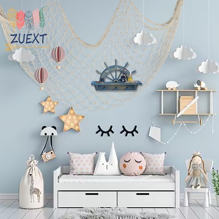 aqua decorative fish net Fishnet FOR HOME/BEDROOM white decorative fish net