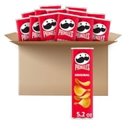 Pringles Original Potato Crisps Chips, Lunch Snacks, 14 Count