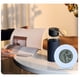 thumbnail image 5 of Inteprter Reloj despertador LCD Digital Snooze relojes calendario funciona con temperatura humedad hogar termómetro plástico hogar Termómetros Negro Inteprter HA063054-02B, 5 of 6