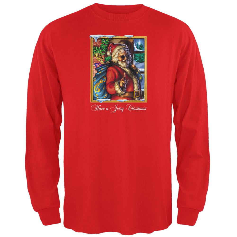 Jerry Garcia - Christmas Long Sleeve T 