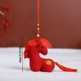 thumbnail image 3 of Goowood Chinese Knot Acrylic Horse Pendant 13cm Red Tassel Car Rearview Charm Good Luck Feng Shui Ornament for Chinese New Year Home Wall Hanging, 3 of 9