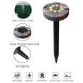 thumbnail image 3 of Repelente Solar De Ratones Simulación De Forma De Roca Solar Mouse Mole Expulsor Serpiente Removedor 8 Led Luz De Tierra Para Patio Granja Jardín 2 Uds Speravity TO005284-01, 3 of 5