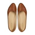 thumbnail image 3 of Balerina Para Mujer CASTALIA 191-59 Coñac Lisa, 3 of 3
