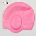 thumbnail image 4 of Lake Blue Silicone Swim Cap with Ear Protection - Waterproof, Unisex Design for Adults, Ideal for Swimming & Thermal Baths, Comfortable & Durable, Wholesale Packaging, 4 of 6