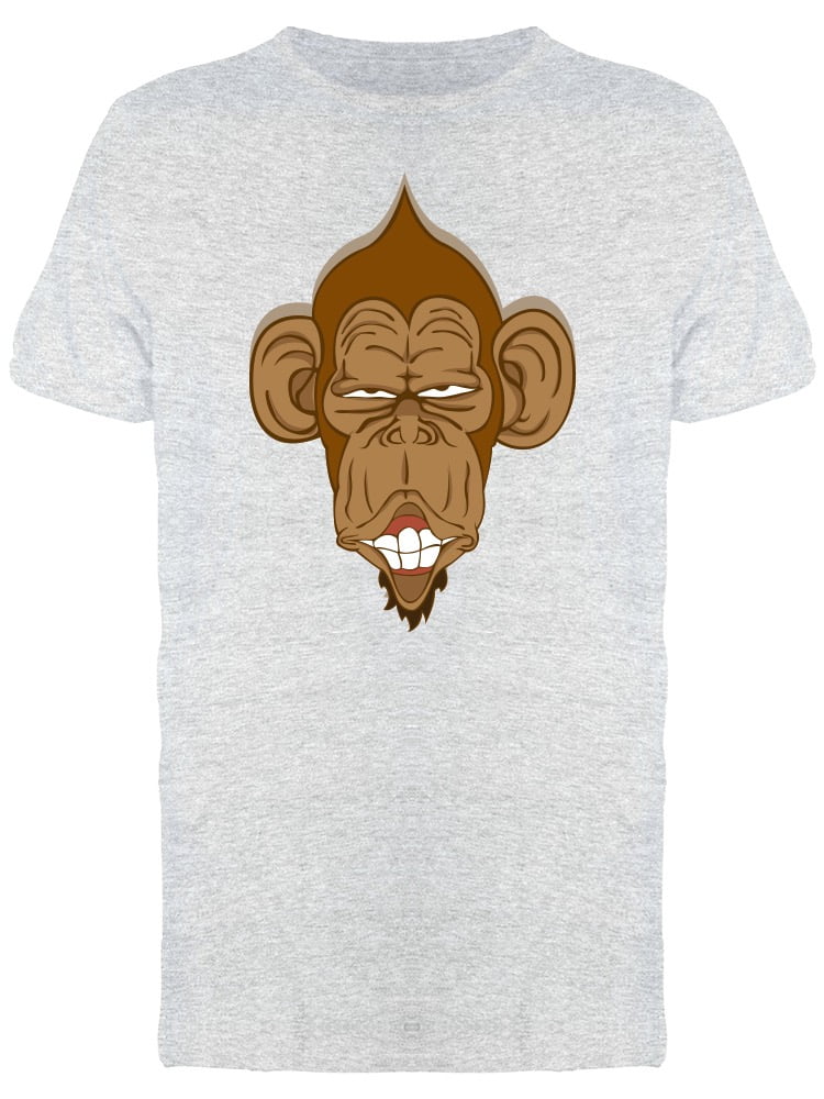 funny monkey face t shirt