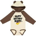 thumbnail image 3 of Inktastic Happy Birthday Daddy Party Boys or Girls Long Sleeve Baby Bodysuit, 3 of 5