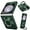 Green, variant on Magnetic Case for Samsung Galaxy Z Flip 6 Case with Kickstand & Ring Holder, [Compatible with MagSafe Charging] Slim Ultra PC Back Scratch-Resistant Military Grade Shockproof Case, Green