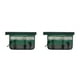 thumbnail image 3 of Riwesomey Riñonera de tela Oxford para herramientas, correa ajustable portátil, llave inglesa de fontanero para electricista, bolsas de Verde 2piezas, 3 of 6