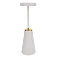 thumbnail image 1 of Lámpara De Mesa Inalámbrica De Control Táctil, Lámpara De Escritorio LED Moderna Luz Portátil Recargable Inalámbrica Con 3 Colores Ligeros, 1 of 7