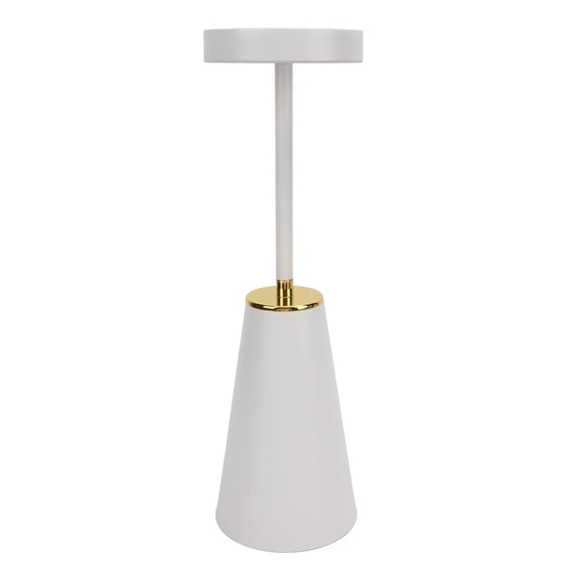 Lámpara De Mesa Inalámbrica De Control Táctil, Lámpara De Escritorio LED Moderna Luz Portátil Recargable Inalámbrica Con 3 Colores Ligeros