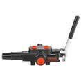 thumbnail image 2 of Hydraulic Directional Control Valve, 1 Spool 25GPM 3626 PSI Cast Iron Construction, Compatible with Small Tractors, Loaders, Log Splitters and Hydraulic Systems, 2 of 11