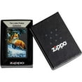 thumbnail image 5 of Zippo 48596 Linda Picken Winter Fox Black Matte Windproof Lighter, 5 of 5