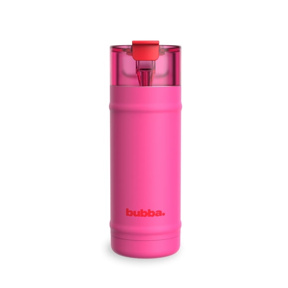 bubba Dualsip Insulated Stainless Steel Water Bottle with Straw, 18 oz (532 ml) – Leakproof, Lightweight, Dishwasher Safe, Lead & BPA-Free
