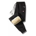 thumbnail image 2 of Pantalones Deportivos Holgados De Forro Polar De Pierna Anch, 2 of 8
