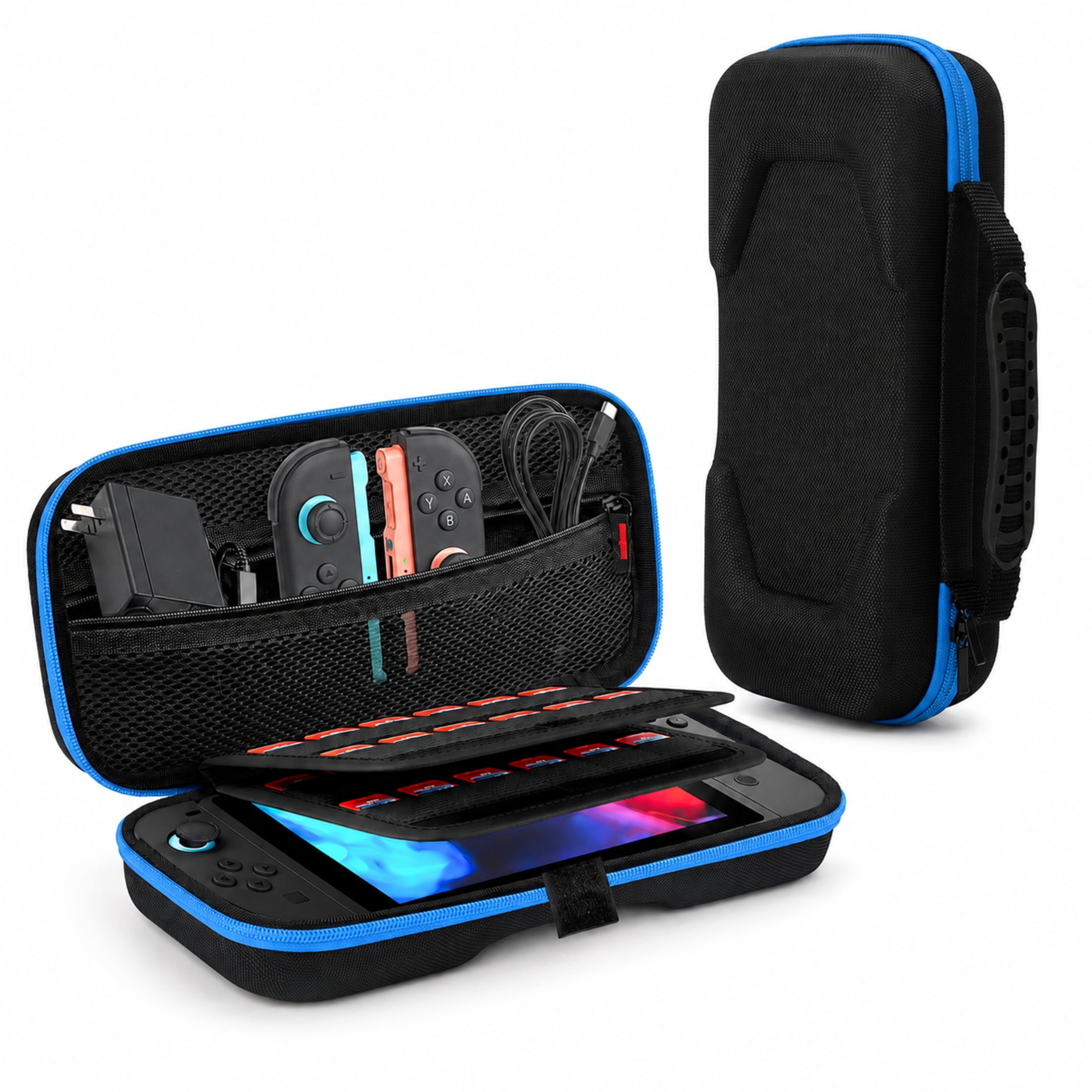 TSV 13-in-1 Accessories Bundle for Nintendo Switch OLED, Travel