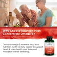 thumbnail image 5 of Swanson High Concentrate Omega-3 Fish Oil - Essential Fatty Acids Promoting Heart Health, Brain Health, Memory Support, and Cognitive Function - (120 Softgels, 680mg Each), 5 of 7