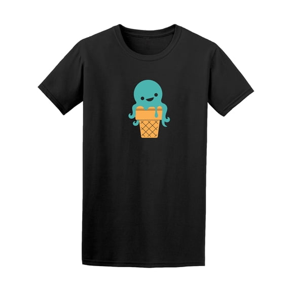 Cute Cartoon Octopus Ice Cream Men's Tee - Image by Shutterstock