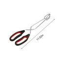 thumbnail image 2 of Long Handle Food forceps Kitchen Scissor Tongs Cooking Baking Bread Food Tong M, 2 of 8