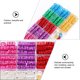 thumbnail image 3 of IDEANATEGRATE 170Pcs DIY Hair Tube Beads Assorted Color Hollow Hair Braiding Supplies for Festival Style, 3 of 5