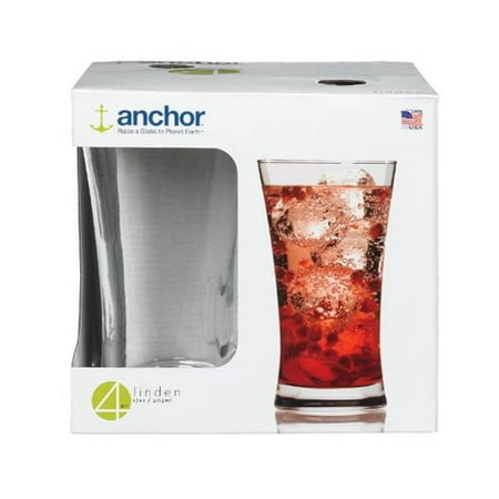 UPC 076440947731 product image for Anchor Hocking Beverage Glass 17 oz. Clear Glass 4 pk | upcitemdb.com