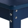 thumbnail image 5 of WestinTrends Treehouse Outdoor HDPE Kids Plastic Toddler Dining Chair (Set of Two), Navy Blue, 5 of 15