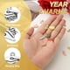 thumbnail image 3 of Uxcell 60 Pcs Charm de Número del Año de Metal, Charms de Borlas de Graduación 2026 para Pulseras, Pendientes, Sombreros de Graduado, DIY Crafting, Plata, 3 of 6