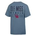 thumbnail image 3 of Men's ComfortWash  Blue Ole Miss Rebels Big Name T-Shirt, 3 of 3
