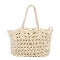thumbnail image 1 of Bolsa de playa de paja NikouMX Bolsa grande de paja tejida Aspecto llamativo, 1 of 8