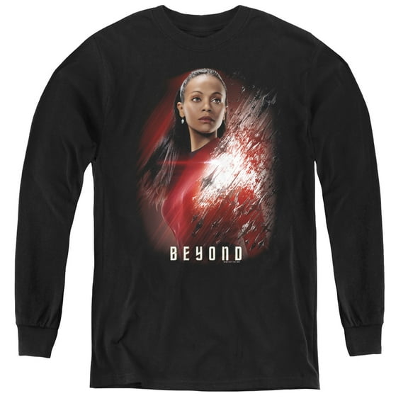 Star Trek Beyond - Uhura Poster - Youth Long Sleeve Shirt - Large