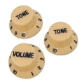 thumbnail image 1 of 3 Pcs Guitars Strat Knob 1 Volume 2 Tone Control Knobs for Guitar Accessories, 1 of 10