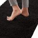 thumbnail image 1 of Alfombra De Baño 30x20, Chenilla Gruesa, Suave Y Absorbente, Esteras De Microfibra De Secado Rápido con Respaldo De Goma, Alfombras Lavables A Máquina para Piso De Ducha, Camino De, 1 of 5