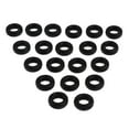 thumbnail image 1 of 10 pares de s de silicona antideslizantes para los oídos, tubo de reparación punta del extremo d Negro shamjiam Consejos para ganchos para las orejas, 1 of 8