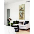 thumbnail image 5 of Marmont Hill "Floral Frenzy Blue I" Painting Print on Canvas, 5 of 7