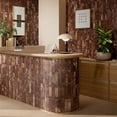 thumbnail image 4 of The Tile Life Brick City 2" x 10" Sunset Porcelain Tile Sample 1 Piece, 4 of 13