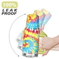 thumbnail image 6 of 40oz Boho Tie Dye Stainless Steel Flip Straw Tumbler Spill Proof Travel Cup Double Wall Vacuum Insulated Coffee Mug with Top Handle, 6 of 6