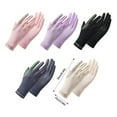 thumbnail image 2 of yingyy Riding Gloves Breathable Soft Lightweight Mittens Wear Resistance Palm Protection Driving Training Sports Cycling Purple, 2 of 6
