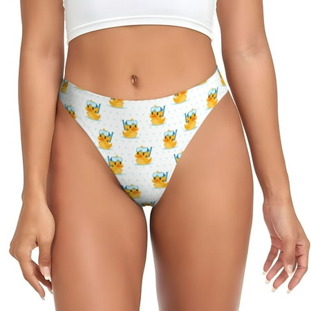 Sigee Cute Duck Diver for Women s G-String Sexy  Low Rise  Soft Lace Perfect for Special Occasions-Medium