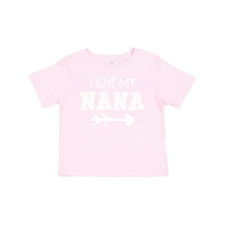 

Inktastic I Love My Nana with Arrow Gift Baby Boy or Baby Girl T-Shirt