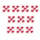thumbnail image 1 of Wosthever Pegatinas de diamantes de imitación de corazón, gemas de cristal acrílico, adornos ornamentales, de mano para álbum de Artesanía Rosa roja, 1 of 6