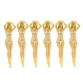 thumbnail image 1 of serony Lot de 6 T-Shirts de Golf Aguichant en Forme de Femmes Porte-Balles Réutilisable Entraînement Professionnel Pratique Plastique Cadeaux Pièces Conducteur Club Blanc, 1 of 5