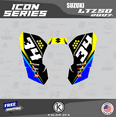 thumbnail image 3 of Kalair GFX Graphics Kit for Suzuki LTZ-50 (2007+) Icon Series, 3 of 5